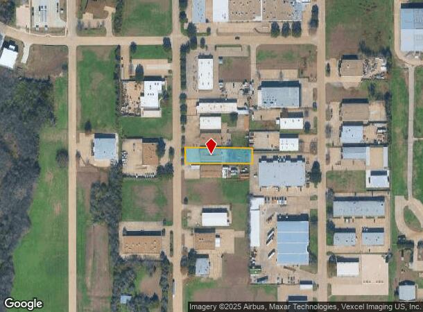 1608 Falcon Dr, Desoto, TX Parcel Map