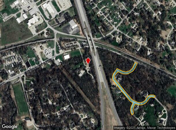  2821 Washington Ave, Vincennes, IN Parcel Map