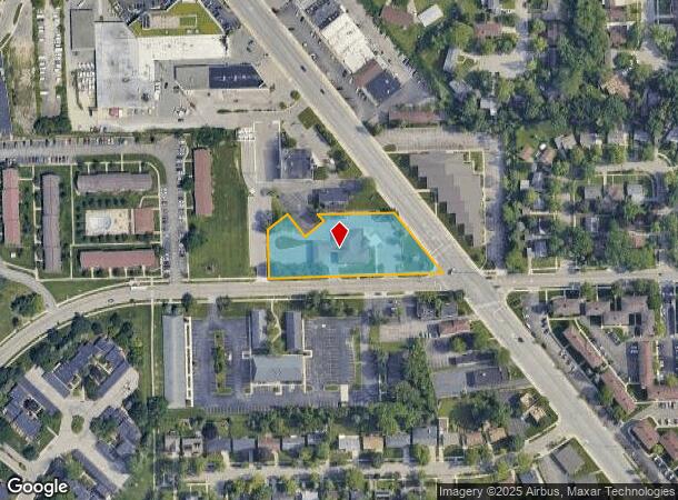 1900 Pauline Blvd, Ann Arbor, MI Parcel Map