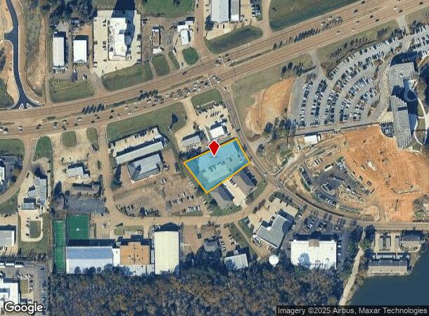 2801 Layfair Dr, Flowood, MS Parcel Map