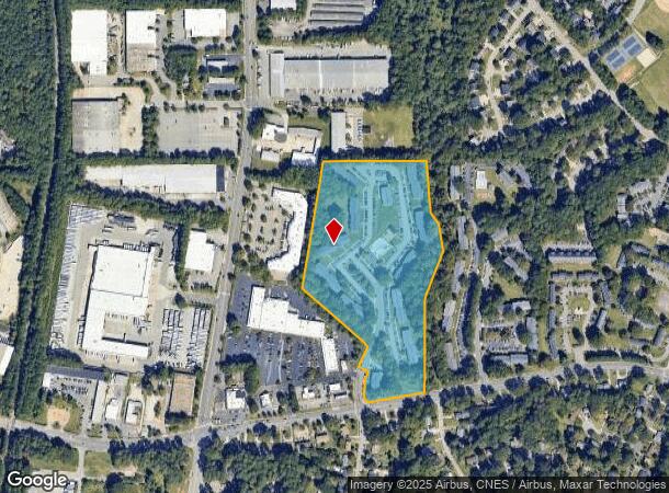  3800 Brentwood Rd, Raleigh, NC Parcel Map