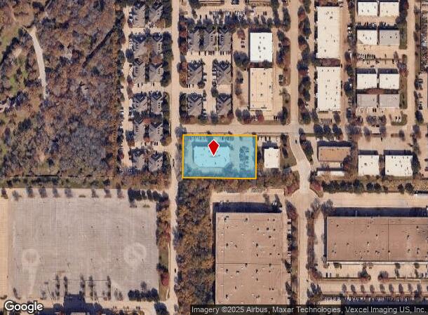  2815 Exchange Blvd, Southlake, TX Parcel Map