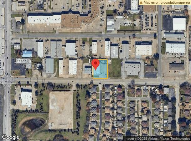  2321 W Arkansas Ln, Pantego, TX Parcel Map