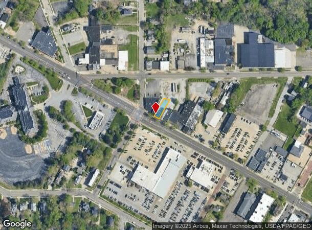  345 W Market St, Akron, OH Parcel Map