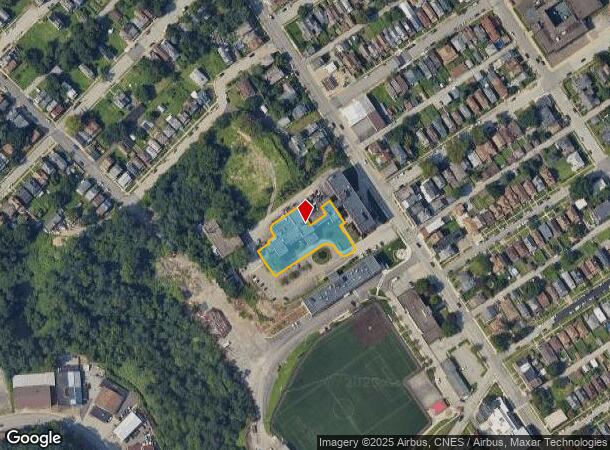  1820 West St, Homestead, PA Parcel Map