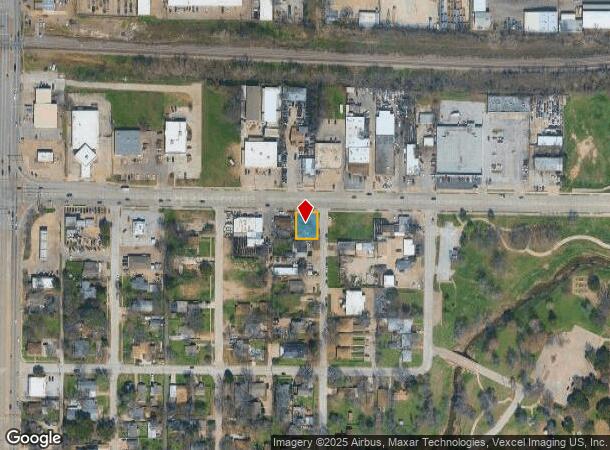  1114 E Abram St, Arlington, TX Parcel Map
