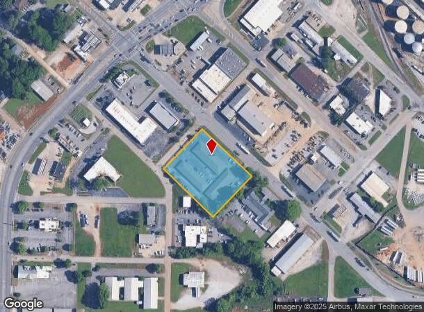 801 Church St Ne, Decatur, AL Parcel Map