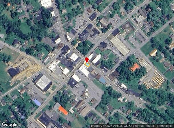  Court St At Maple Ave, Fayetteville, WV Parcel Map