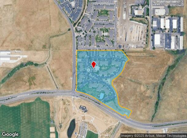  7550 S Blackhawk St, Englewood, CO Parcel Map
