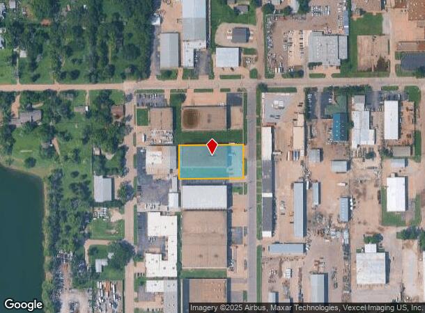 1627 S Sabin St, Wichita, KS Parcel Map