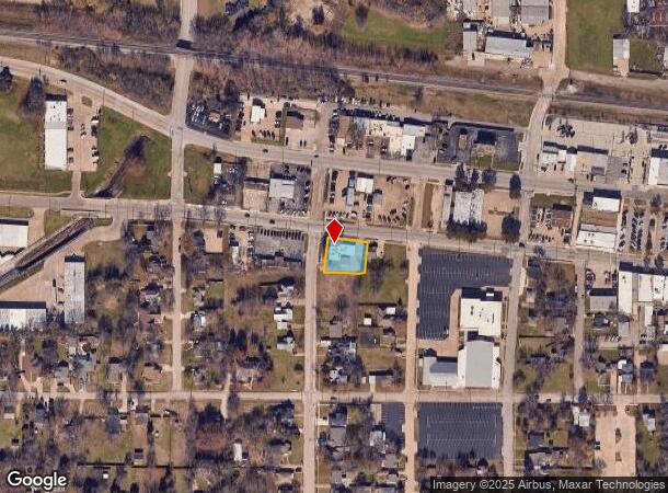 202 S Walker St, Mesquite, TX Parcel Map