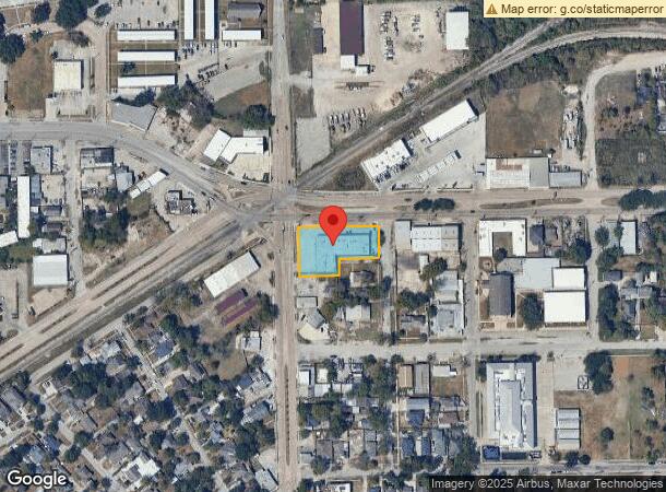  7210 Lawndale St, Houston, TX Parcel Map