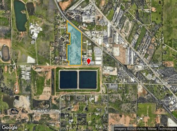  7205 Hudson Village Crk, Kennedale, TX Parcel Map