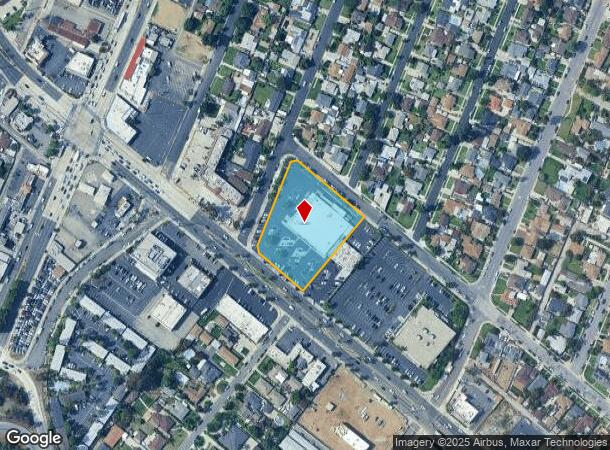  9101 Telegraph Rd, Pico Rivera, CA Parcel Map