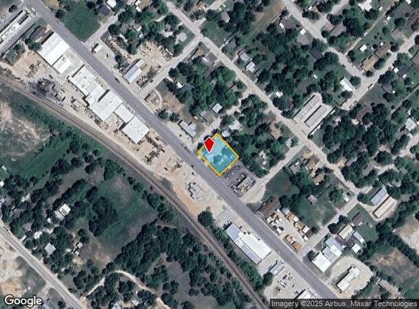  1201 E Wise St, Bowie, TX Parcel Map