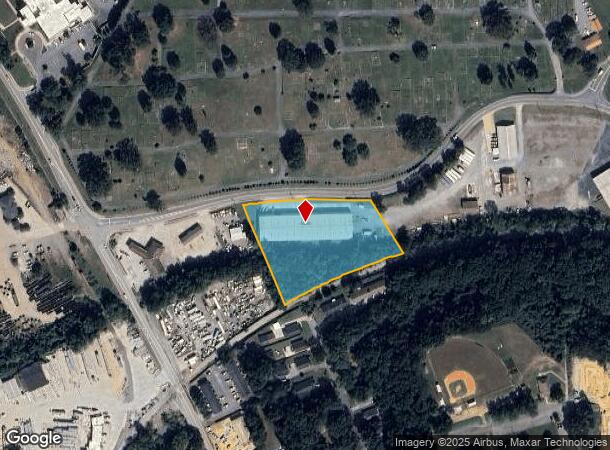 340 N Erwin St, Cartersville, GA Parcel Map