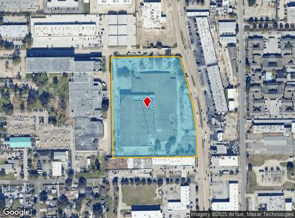  2800 Fondren Rd, Houston, TX Parcel Map