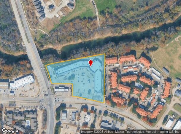  1001 Ne Green Oaks Blvd, Arlington, TX Parcel Map