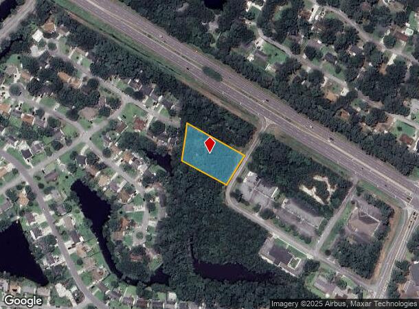  1025 Bryan Woods Loop, Savannah, GA Parcel Map