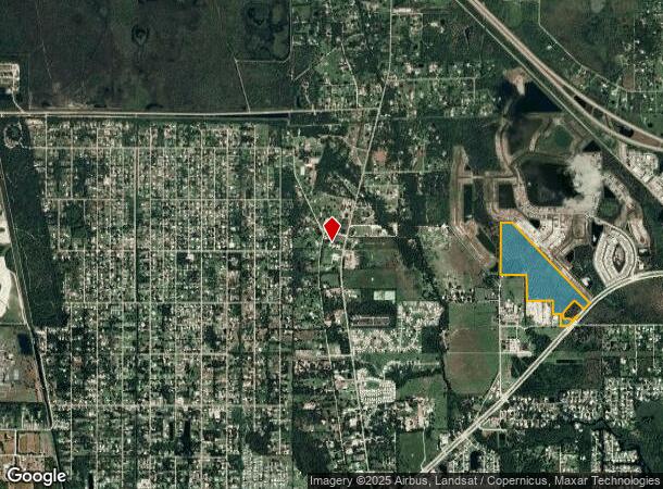  7401 Creek C Rd E, North Fort Myers, FL Parcel Map