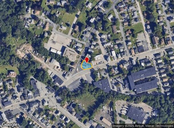  1291 Plainfield St, Johnston, RI Parcel Map