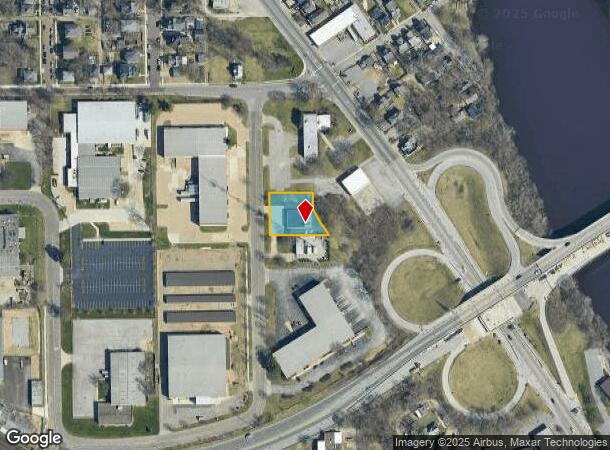  814 Marietta St, South Bend, IN Parcel Map