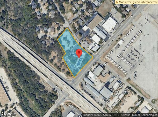  1390 E Bitters Rd, San Antonio, TX Parcel Map