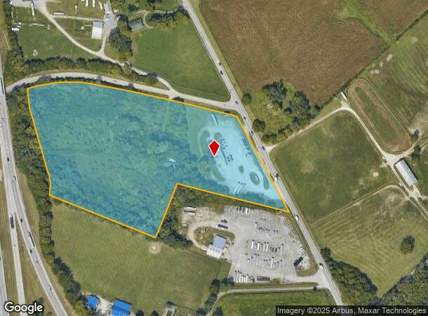  3271 Georgetown Rd, Lexington, KY Parcel Map