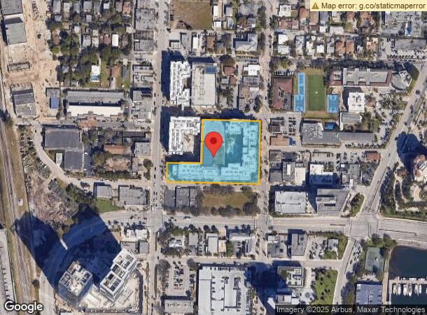  805 N Olive Ave, West Palm Beach, FL Parcel Map