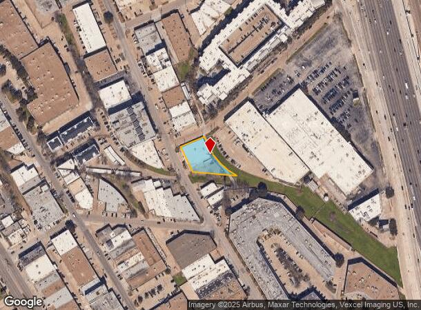  1322 Slocum St, Dallas, TX Parcel Map