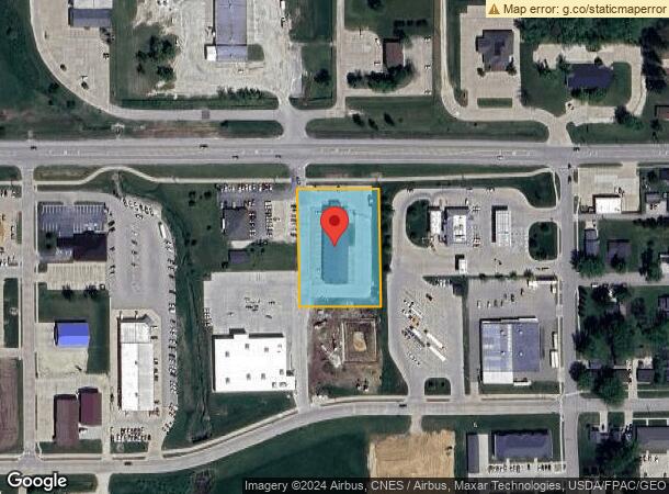  1020 W Main St, Manchester, IA Parcel Map