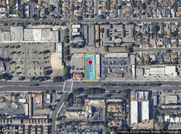  3477 El Camino Real, Santa Clara, CA Parcel Map