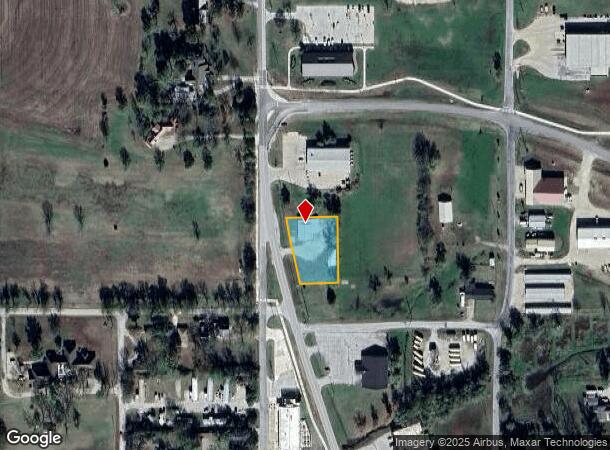 1107 N 9Th St, Humboldt, KS Parcel Map