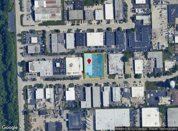 678 W Winthrop Ave, Addison, IL Parcel Map