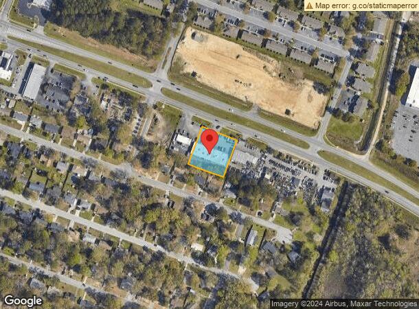  7649-7671 Dorchester Rd, North Charleston, SC Parcel Map