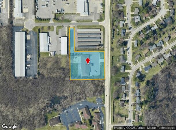  2601 N Bendix Dr, South Bend, IN Parcel Map