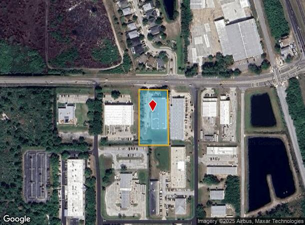  285 Barnes Blvd, Rockledge, FL Parcel Map