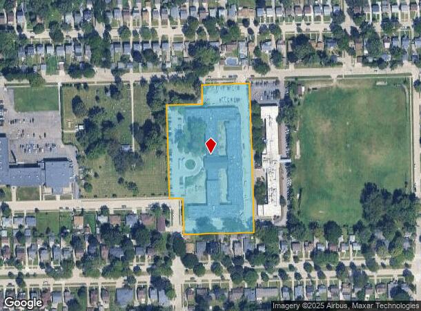 8400 Engleman, Center Line, MI Parcel Map