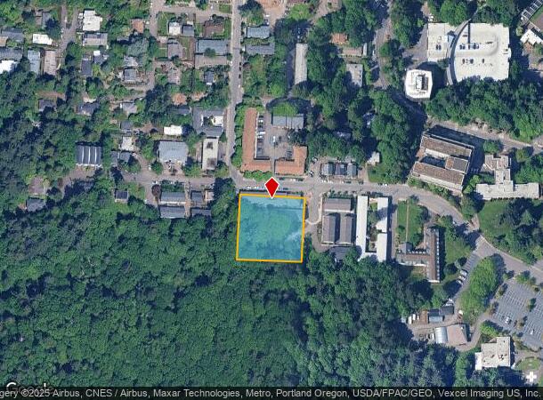  1004 Sw Gaines St, Portland, OR Parcel Map