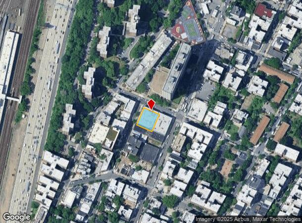  160 W 166Th St, Bronx, NY Parcel Map