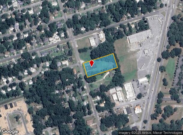  3720 Habersham St, Brunswick, GA Parcel Map