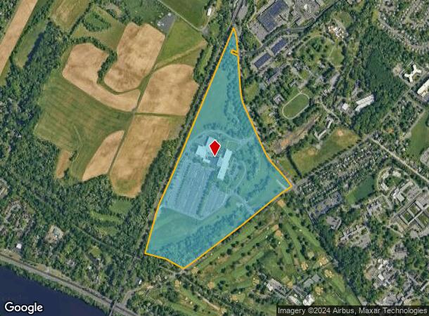  301 Sullivan Way, Ewing, NJ Parcel Map