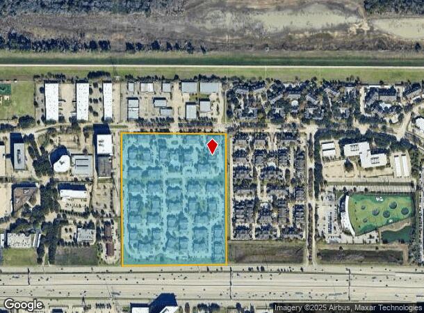 15335 Park Row, Houston, TX Parcel Map