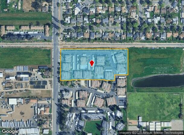  2111 S Maple Ave, Fresno, CA Parcel Map