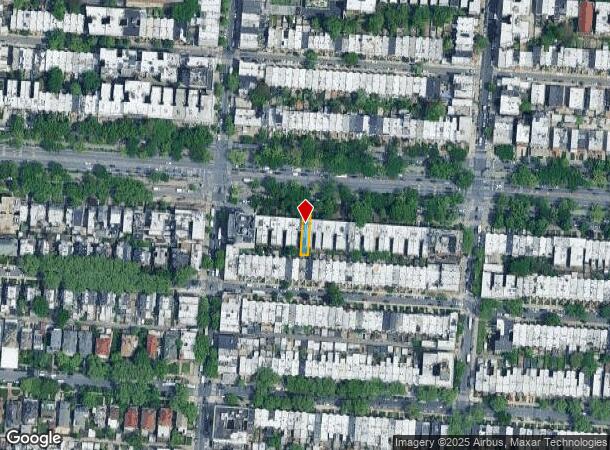  816 Eastern Pky, Brooklyn, NY Parcel Map