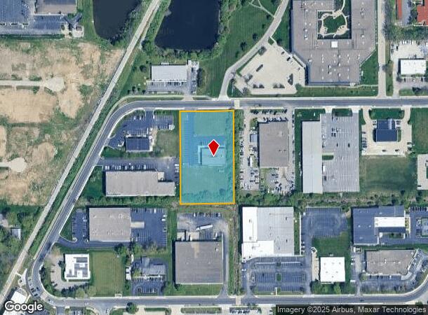  9003 Technology Ln, Fishers, IN Parcel Map