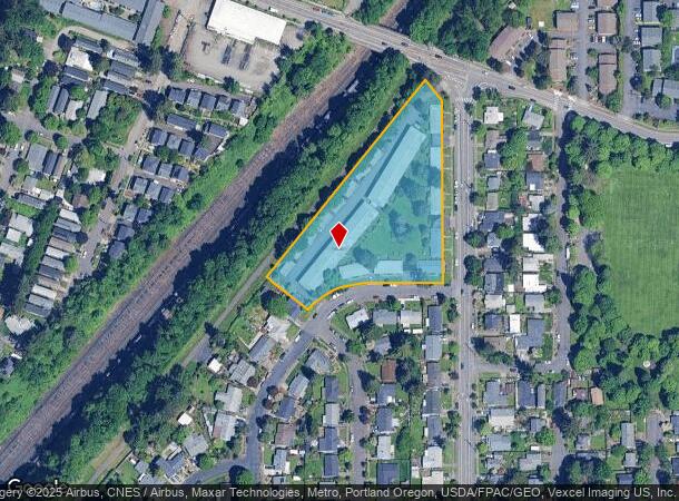 9249 N Fortune Ct, Portland, OR Parcel Map