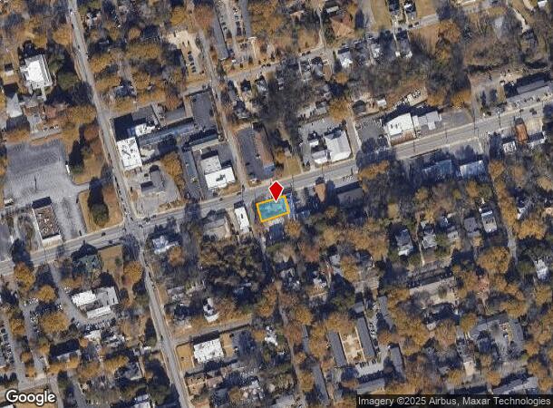  865 W Broad St, Athens, GA Parcel Map