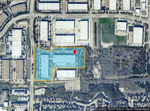  600/640 Shiloh Rd, Plano, TX Parcel Map