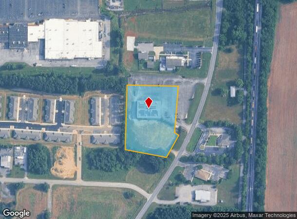 1702 Jefferson St Se, Athens, AL Parcel Map